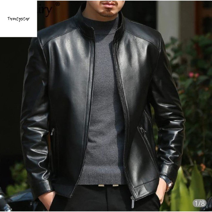 NEW! JAKET KULIT PRIA PREMIUM QUALITY / JAKET KULIT ASLI GARUT / JAKET BIG SIZE PRIA JUMBO/JAKET