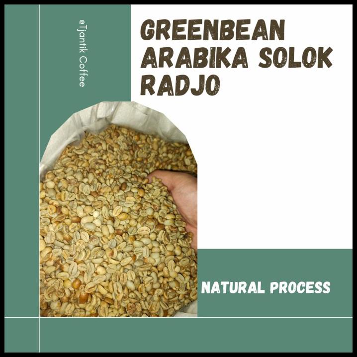 

Greenbean Arabika Solok Radjo Natural