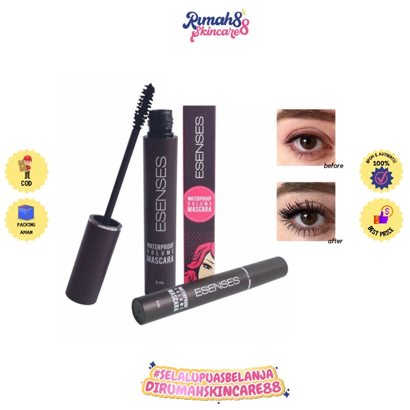 ESENSES Waterproof Volume Mascara Long Lasting