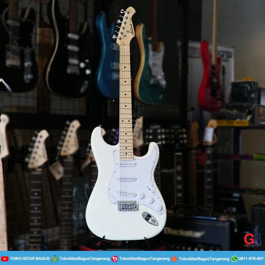 ARIA PRO II STG-003/M Electric Guitar WH