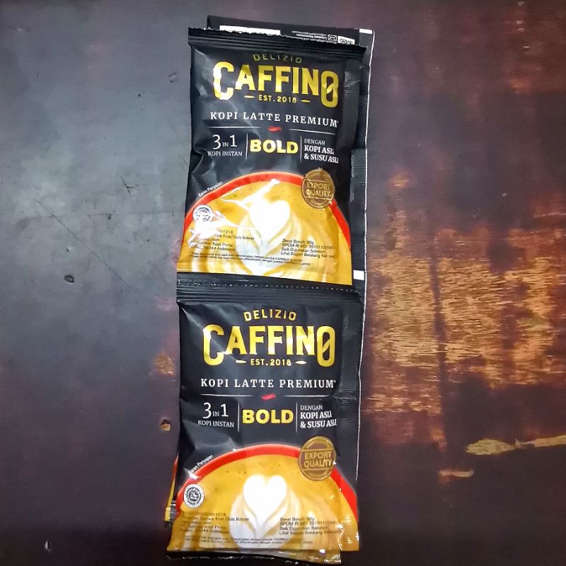 

Caffino Bold 3 in 1 Kopi Late Premium 30 gr 10 sachet