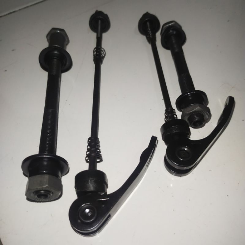 As Qr Quick Release Lubang Bolong Roda Depan dan Belakang Sepeda Seli MTB