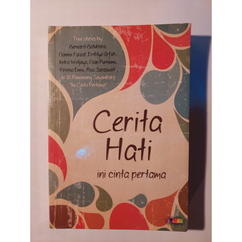 Novel Cerita Hati : Ini Cinta Pertama