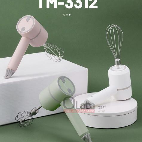 Terbaik HAND MIXER BLENDER CHOPPER PORTABLE 3IN1 TUUMYY TM-3312