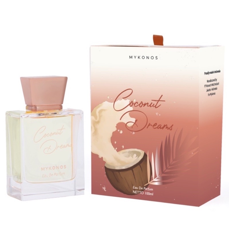 [READY STOCK] Mykonos Perfume Collection BLAZE | ENCHANTED | COCONUT DREAMS | VANILLA CLOUDS | BLACK