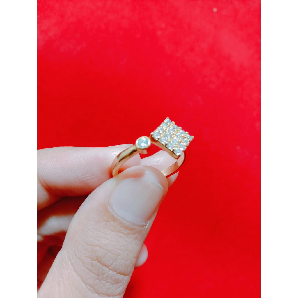 [cod]667 cincin titanium antikarat viral model ketupat