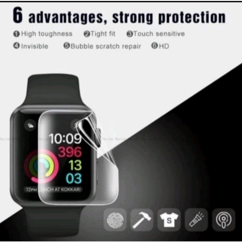 Apple watch ULTRA 49MM 49 MM anti gores hydrogel clear screen protector