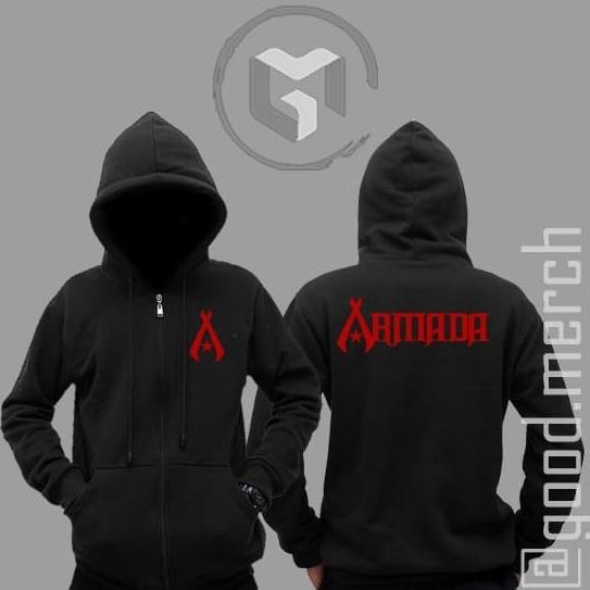 Jaket Pria Armada Band Sweater Distro Polos