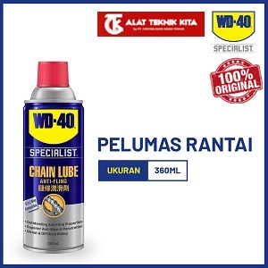WD40 specialist chain lube 360ml pelumas rantai syntetic WD 40 360 ml