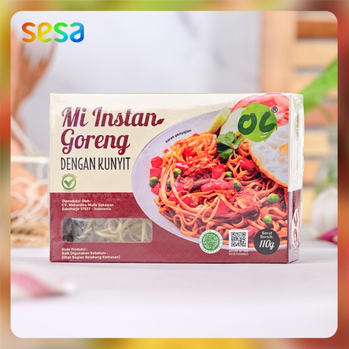 

TERBARU Organic Center - Mie Instan Mie Goreng 110 g