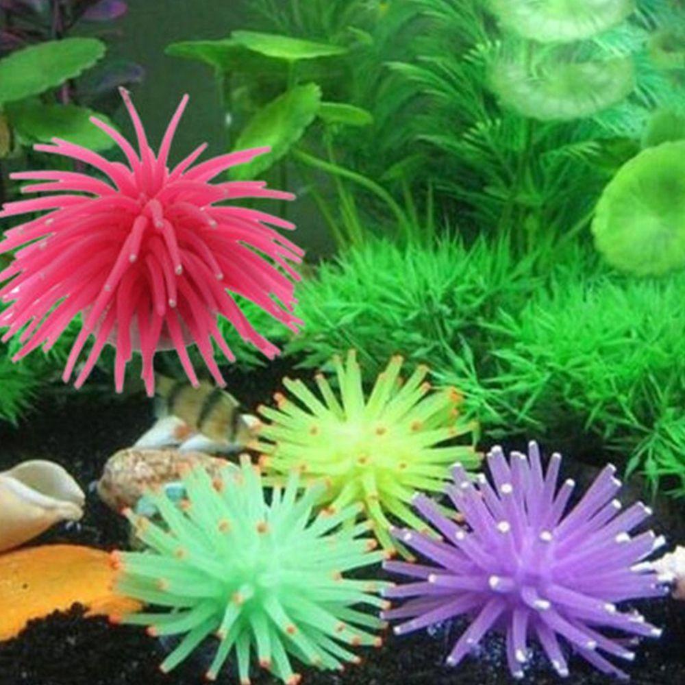 Nickolas1 Rumput Plastik Koral Artificial Dekorasi Tangki Ikan Aquarium Coral Ornament Decor Plant