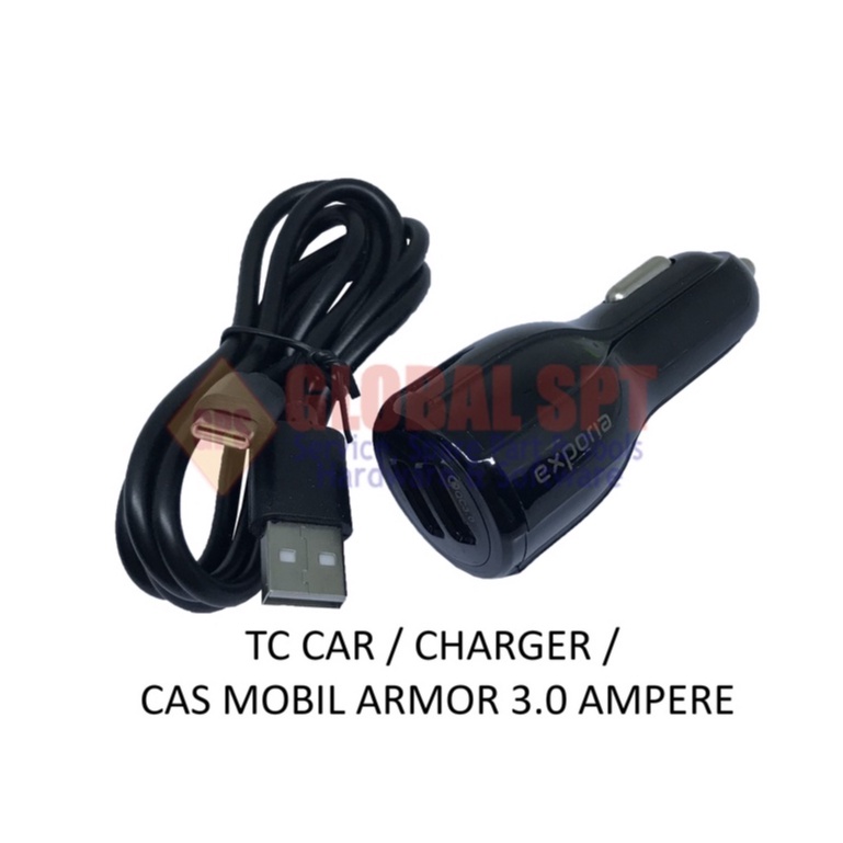 TC CAR / CHARGER / CAS MOBIL ARMOR 3.0 AMPERE