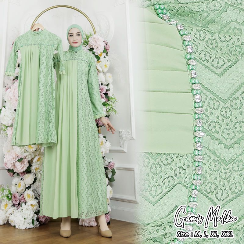 AK - GAMIS PRETI ANAK COUPEL IBU DAN ANAK ONE SET IBU DAN ANAK BAJU LAMARAN BAJU BRIDESMAID BAJU SER
