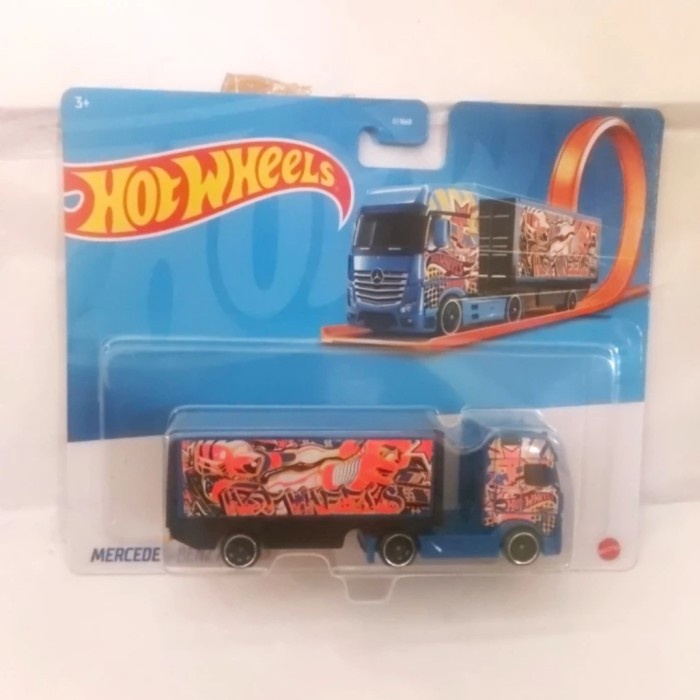 Jual Hotwheels Truck Mercedes-Benz Actros Gilaa