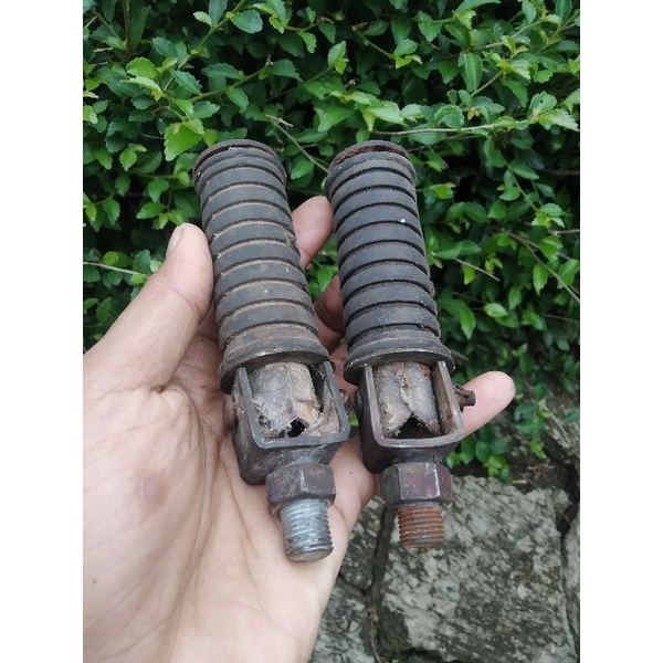 bostep postep injakan kaki belakang yamaha v75 v80 robot vseries superdeluxe exselent