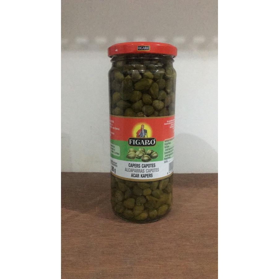 

Figaro Capers (acar kapers) 450 gr / Figaro capote Cappers. kapers exp 11/2024