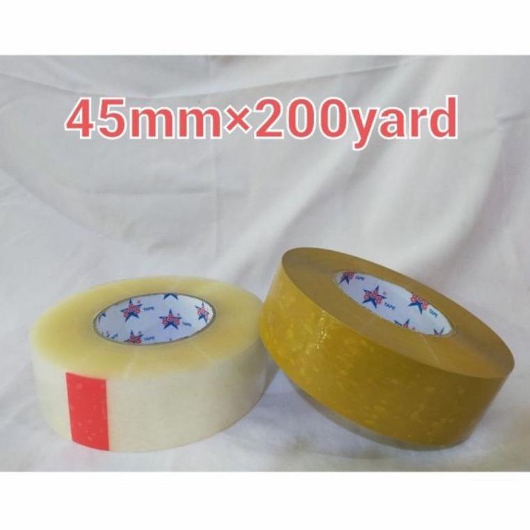 

Lakban Jumbo Bening Coklat 45Mm X 200Yard
