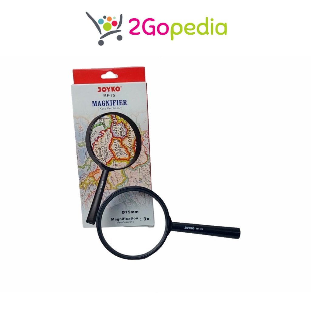 

Kaca Pembesar/ Magnifier Joyko Mf-75 Diameter 75mm Magnifier 3x Grosir Murah Atk