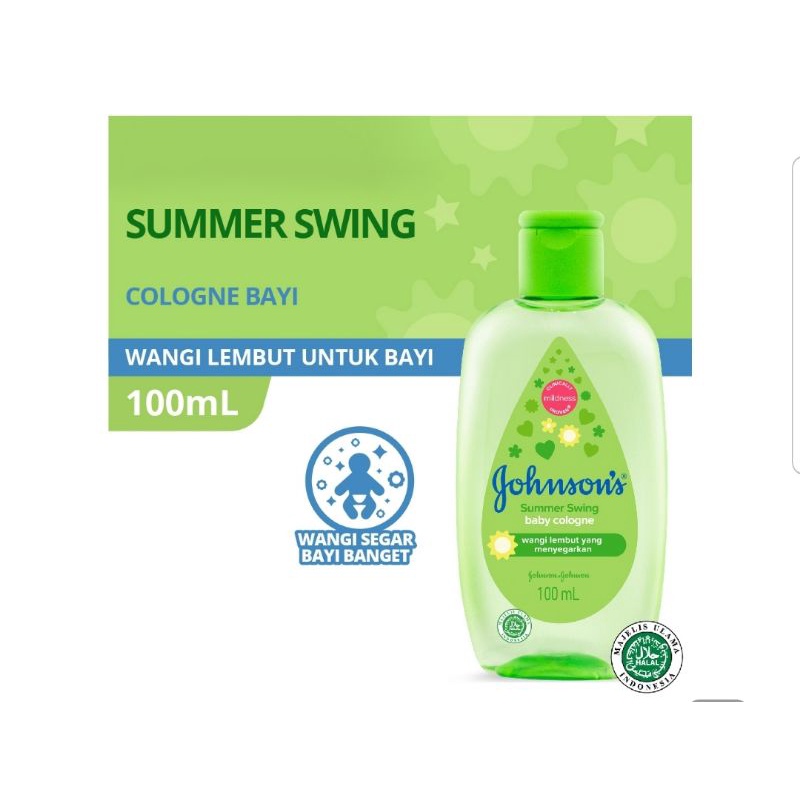 JOHNSON'S COLOGNE Summer Swing | Parfum Johnson Bayi