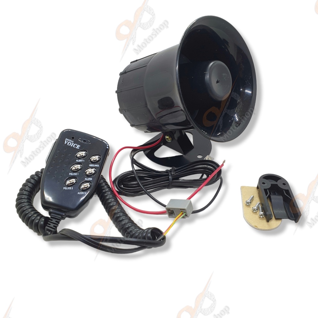 Klakson TOA 6 Suara 12v 12 Volt Motor Mobil Mic Microfon Volume