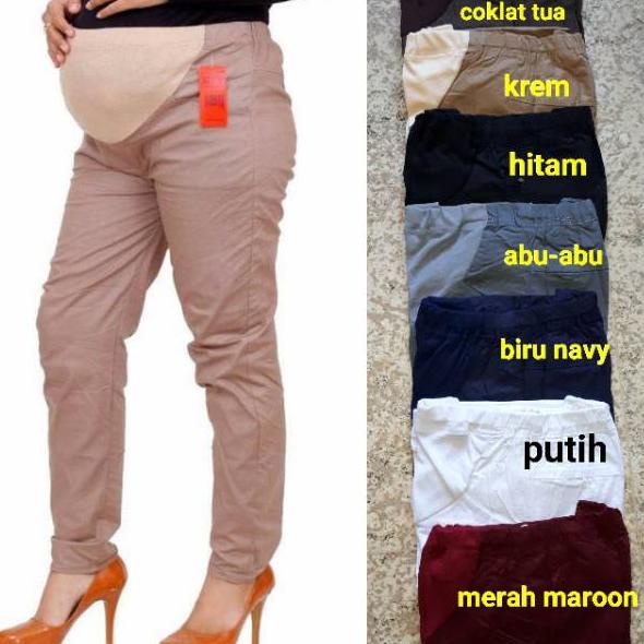 {PLP.18Oc22ˢ} Celana Hamil Katun / Celana Hamil Kerja / Celana Kerja Hamil / maternity / CELANA HAMI