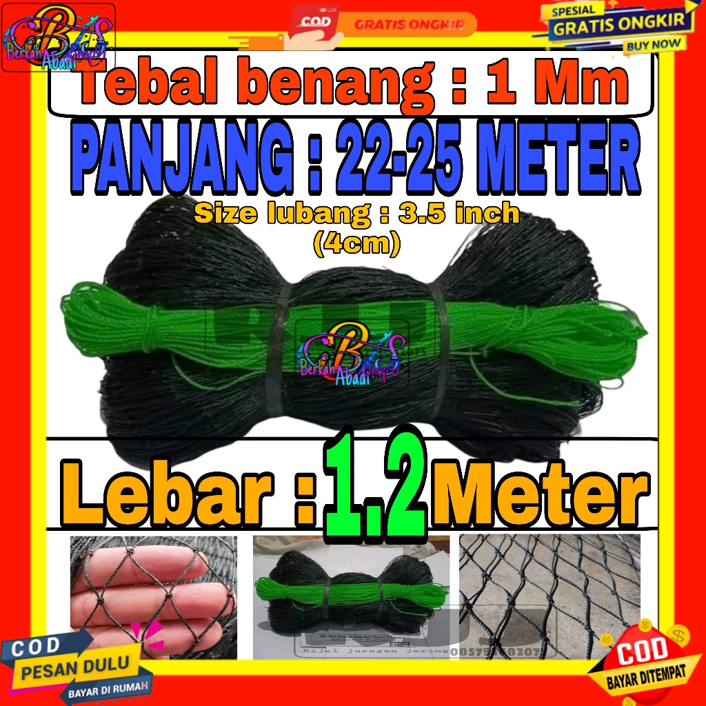 Jaring Ayam 1,2 Meter Jaring Pagar Ayam Kandang jaring tanaman jaring kandang hewan jaring serbaguna