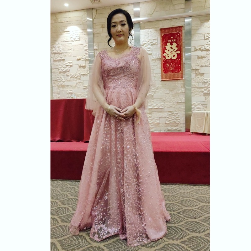 Dress bling bling rosegold Maternity