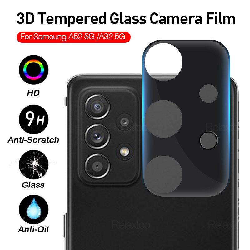 Tempered Glass Camera Samsung A52 / A52s / A72 / A32 5G Premium Protector Lens Camera
