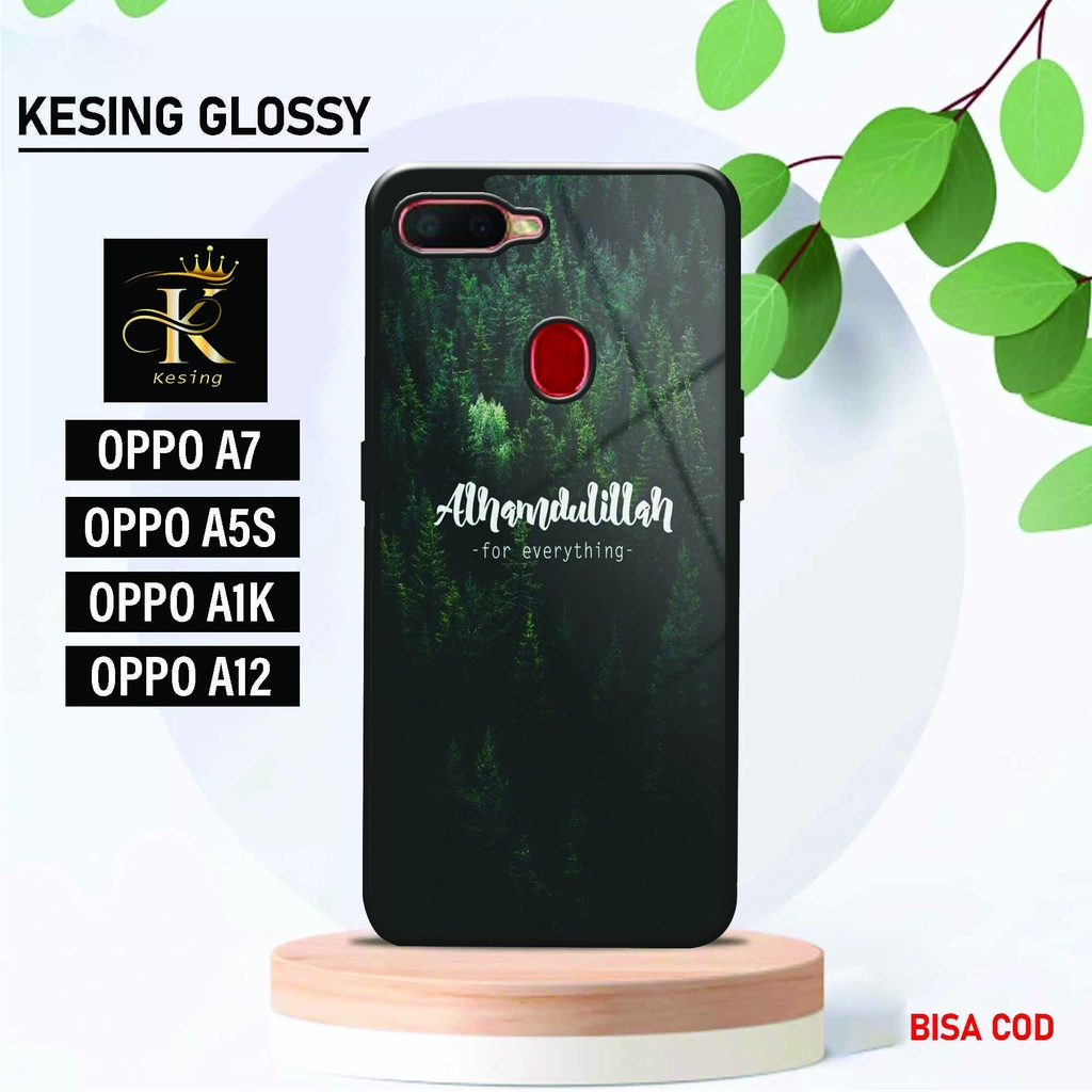 Case Oppo A5S / A7 / A11K / A12 - Pelindung Hp Oppo - Fashion Case Glossy - Case Pria - Case Wanita 