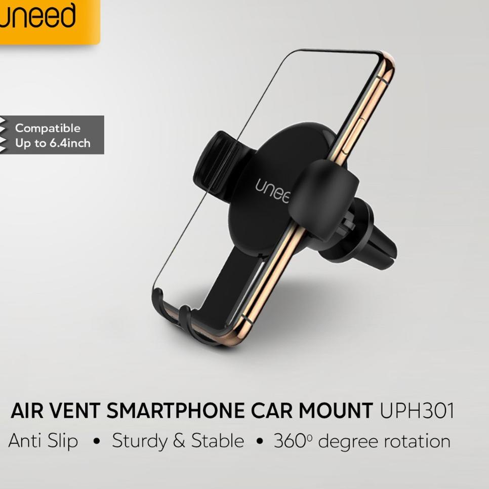 Sale UNEED Car Holder Handphone Air Vent Smartphone Car Mount Holder - UPH301