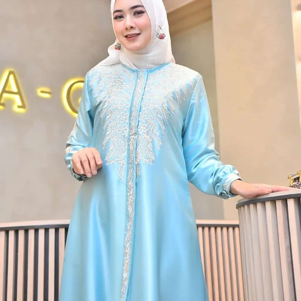 Gamis Wanita Dewasa Kekinian Viral 2022 Dress Style Korean Gamis Kondangan Pesta Cantik Mewah Modern