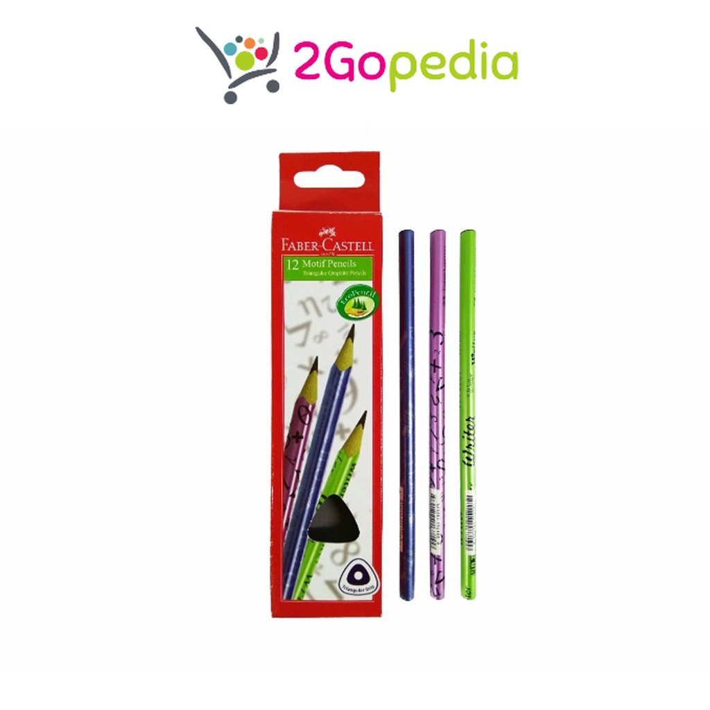 

Pensil Tulis/ Ujian 2B Motif Funschl Faber-castell Grosir Murah Atk