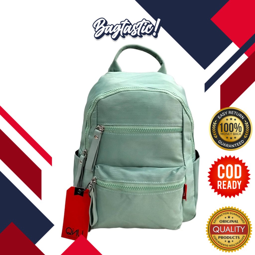 BAGTASTIC TAS RANSEL WANITA QINU URBAN KOREA STYLE - YUNA BACKPACK - 9756