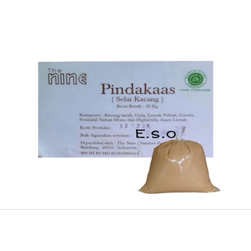

Classica2106 Pindekas/Pindakaas /Selai Kacang The Nine 250Gr Repk