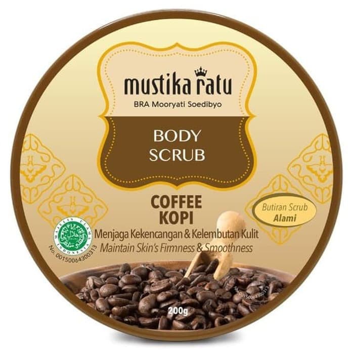 MUSTIKA RATU BODY SCRUB COFFE 200gr