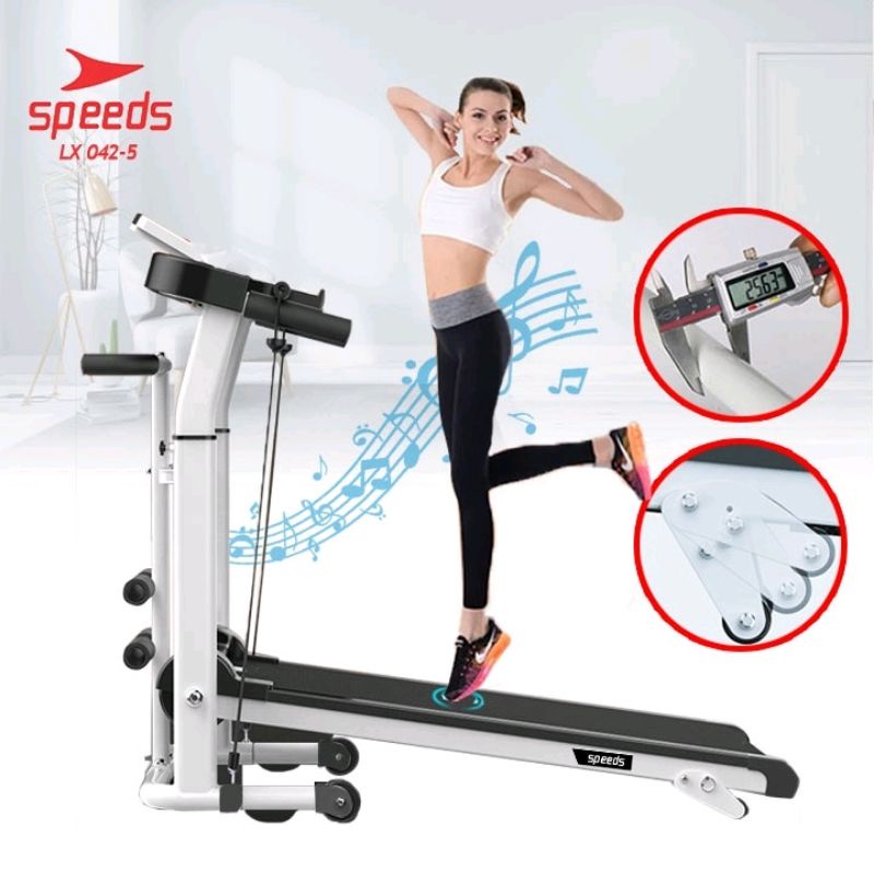 Alat olahraga fitness treadmill