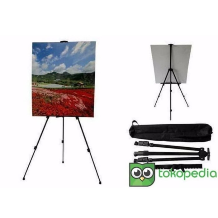 

Hemat Easel Tripod Kanvas Lukis / Frame Foto Hot Sale