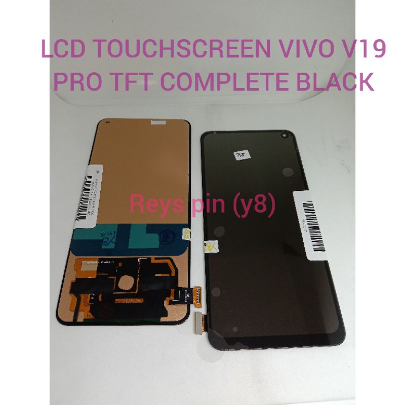 Jual LCD TOUCHSCREEN VIVO V19 PRO TFT COMPLETE BLACK | Shopee Indonesia