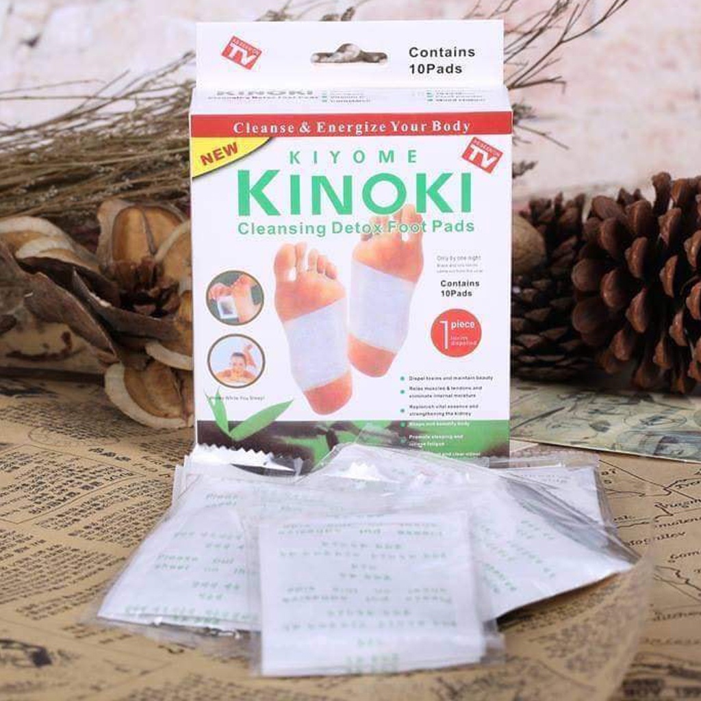 BRGUNIK 1 Box 10 Pcs Koyo Kaki Kinoki White - Koyo Kaki Kinoki Detox R808