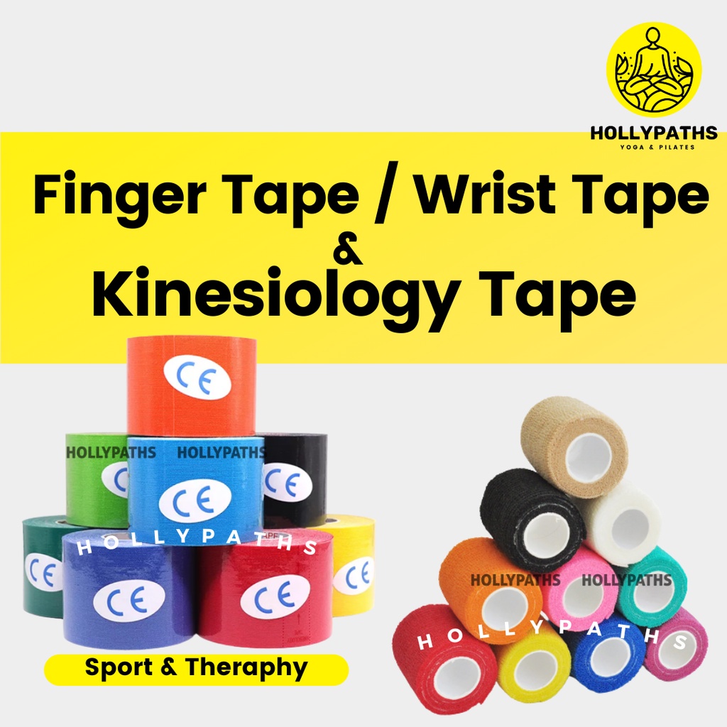 Jual Wrist Tape Perban Jari Sport Kinesio Tape Jari Finger Tape / Kinesio Tape Kinesiology Tape