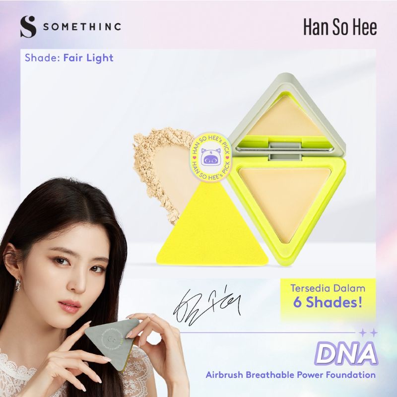 SOMETHINC BEDAK ALL - DNA AIRBRUSH BREATHABLE POWDER FOUNDATION (Compact Powder) | Under Control HD Blur Loose Powder (Bedak Tabur) ❤ jselectiv ❤ SOMETHINC - ORI✔️BPOM✔️COD✔️