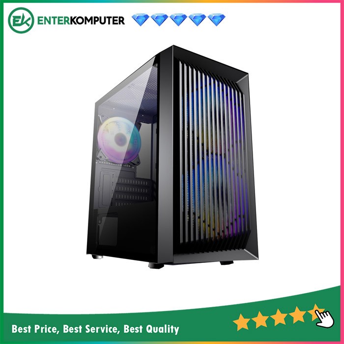 Casing VenomRX ISKANDER - Micro ATX Temper Glass
