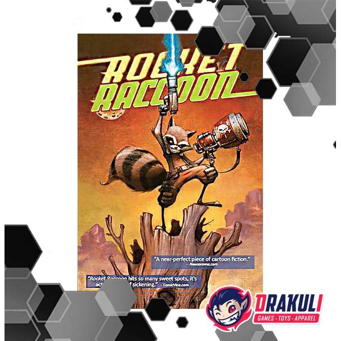 

Drakuli Hobbies Comic Rocket Raccoon A Chasing Tale Hardcover