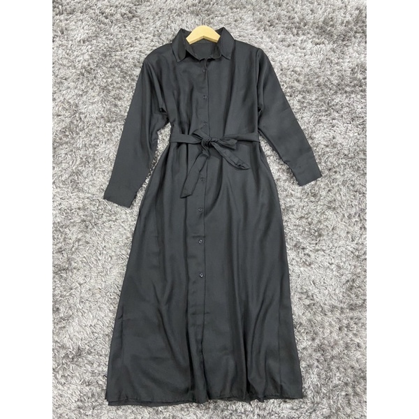 Gamis milo / gamis muslim polos / gamis busui basic K0384 / gamis wanita / gamis casual