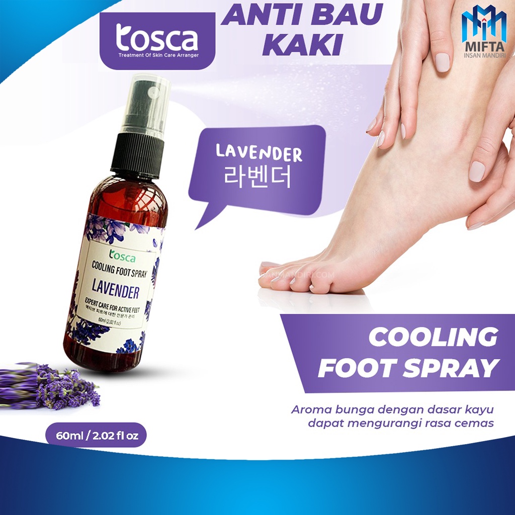 SPRAY PENGHILANG BAU KAKI / FOOT SPRAY / COOLING FOOT SPRAY