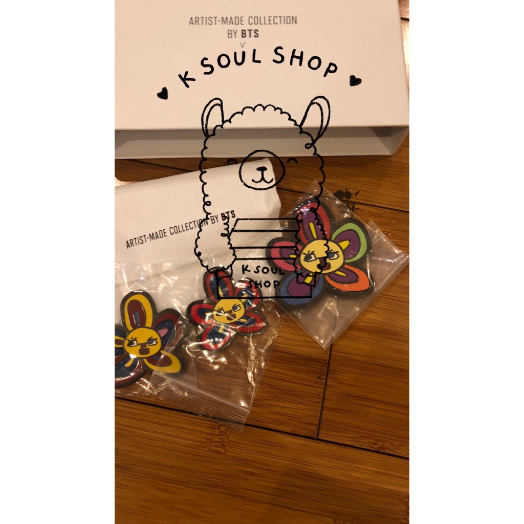 Artist Made Collection BTS V Flower Brooch (READY STOCK)