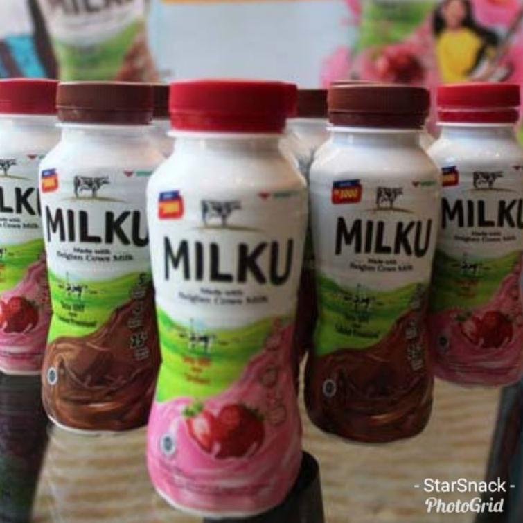 

Serba murah Milku 200ml Choc/Strawberry isi 12 btl /pak WGL