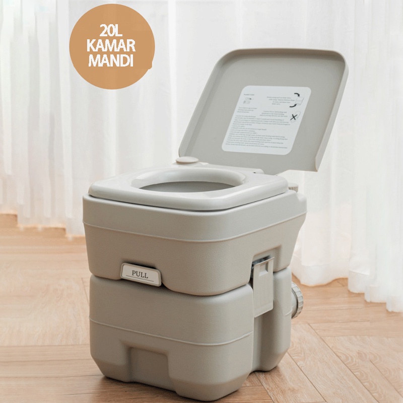 Toilet Bergerak 20 Liter/Toilet Portable Untuk /Toilet Luar Ruangan/Outdoor WC