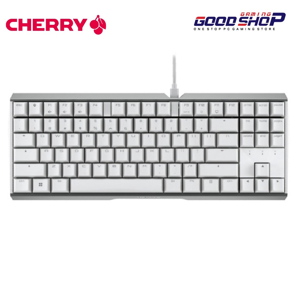 CHERRY MX Mechanical Gaming Keyboard TKL - MX3.0S TKL RGB WHITE