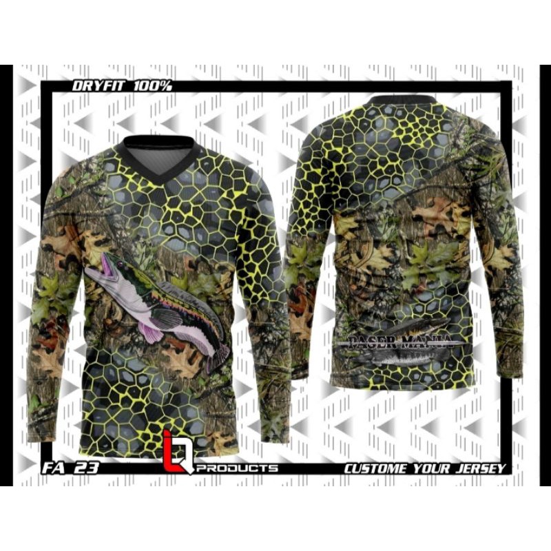 Jersey Mancing Loreng